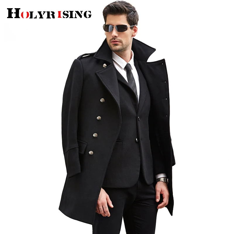 Men's Double Breasted Woolen Coat winter Trench Coat Long Mens Overcoat High Quality Men Wool Jacket 19247-5 Men's Double Breasted Woolen Coat winter Trench Coat Long Mens Overcoat High Quality Men Wool Jacket 19247-5