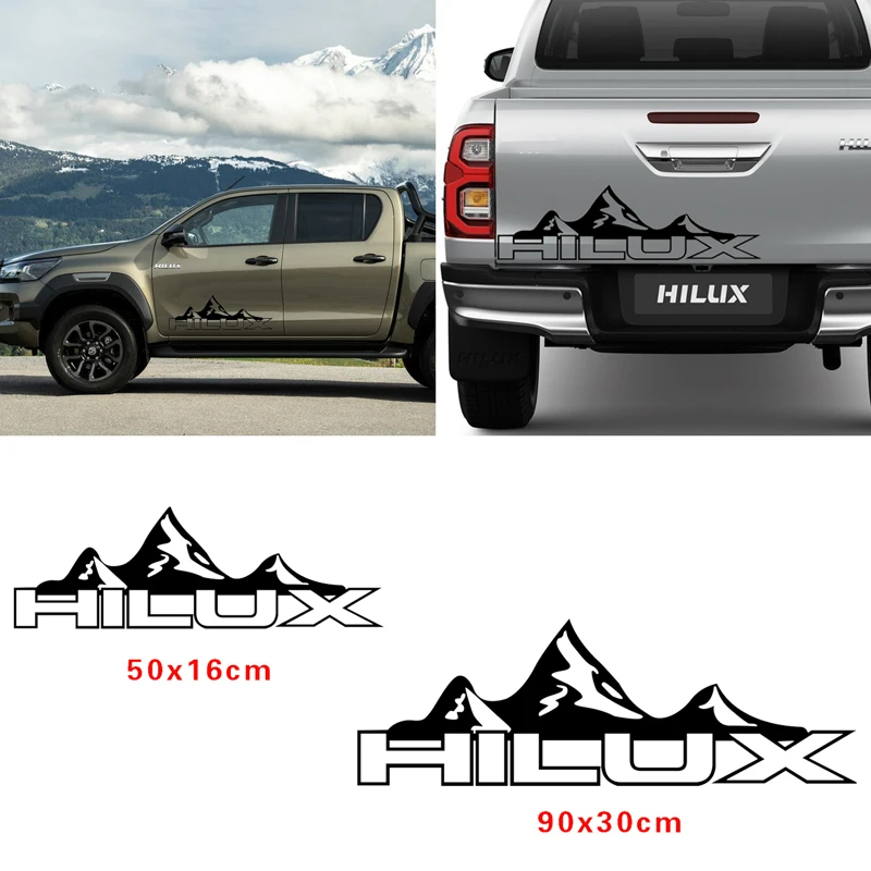 Автомобильный Стайлинг наклейка с эмблемой Hilux автомобильная Наклейка для Toyota Surf