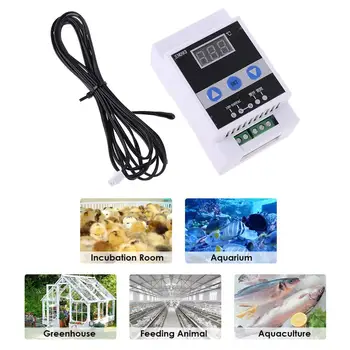 

TMC-6000 110-240V Guide Rail Digital Temperature Controller Temperature Control D0AB