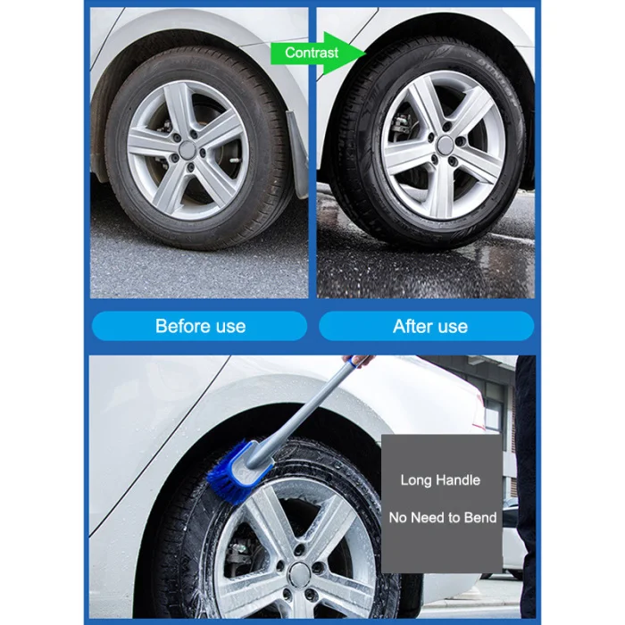 Многофункциональная автомобильная щетка для покрышек колесо очистки колеса шины ступицы Щетки Авто поверхности мойки M8617