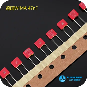 

10pcs Free shipping 47nF 63V MKS2 series WIMA 0.047uF / 473 original new German film capacitor