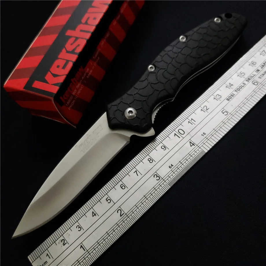 

Gryan Store Mini-30s Pocket Knives 8Cr13 Blade NFG Handle Outdoor Hunting Camping Survival Folding Knife Utility EDC Tools