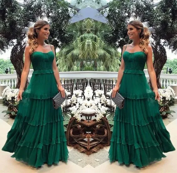Летнее женское однотонное Элегантное платье без бретелек с оборками Boho Макси