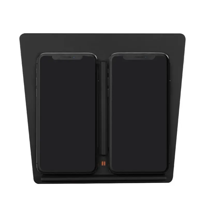 

Model 3 Qi Fast Charger Wireless with Dual USB Ports for Tesla Model 3 Center Console Accessories Dual Mobile Charger for iPhone