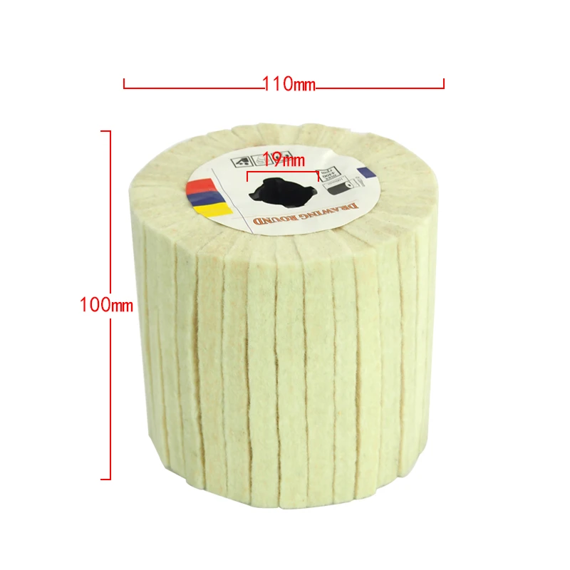 

wool wire polishing wheel drum burnishing polishing wheel for drawing polishing Burnishing Machine/Polisher/Sander