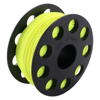 

Finger Reel Lightweight Corrosion Resistant Diving Spool With Double Ended Snap Bolt Clip