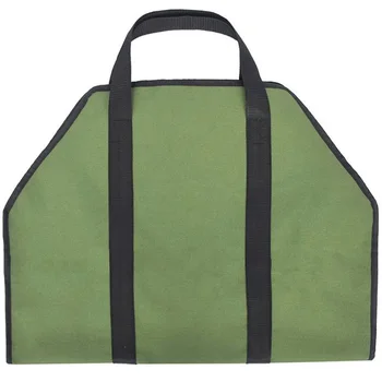 

Portable Storage Bag Waterproof Canvas Log Storage Bag Wood Firewood Bag Log Carrier Durable Storage Supplies Fast Delivery