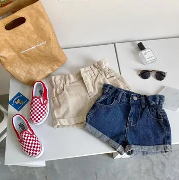 

2020 new girls denim shorts summer fashion girls shorts 1-7 years HV687