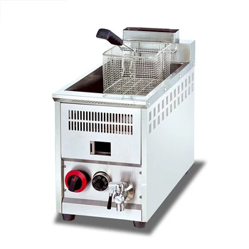

BS-71A Gas Single Cylinder Single Screen Temperature Control Fryer Horizontal Bar Gas Fryer Fryer Horizontal Bar Fryer