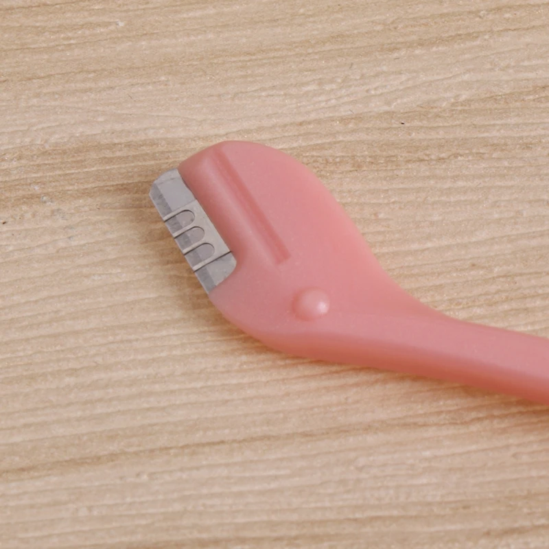 2 шт Безопасный маленький размер Бритва для бровей нож-триммер для удаления губ инструмент для бритья