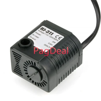 

2W Sunsun Submersible Pump Freshwater Saltwater Fish Tank Pond Fountain Mini Adjustable Flow Water Pump HJ-111/211/311/411