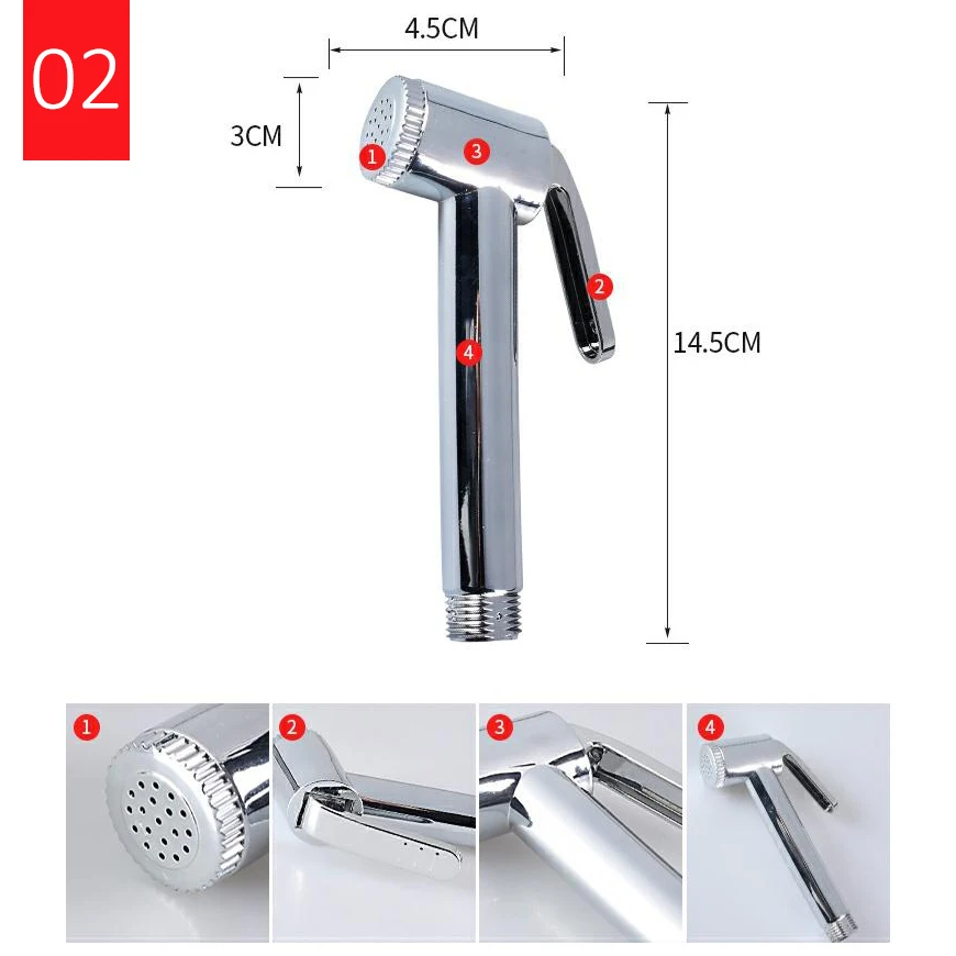 ELLEN Faucet External Shower Hand Toilet Faucet Filter Flexible Suit Wash Hair House Kitchen Sink Faucet Water Saving EL1020 4