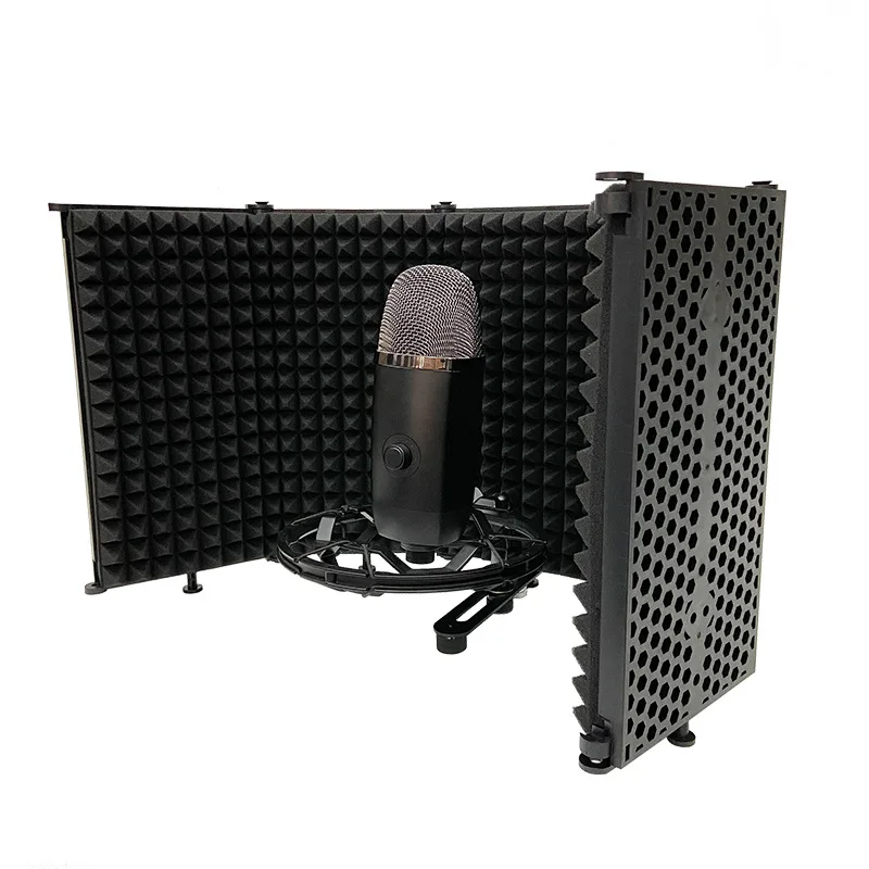 Tela de Vento Multi-camada de Redução de Ruído Cella Cidade Microfone Isolamento Escudo 5 Painéis s5 Gravação Estúdio Painel Acústico - Image 3