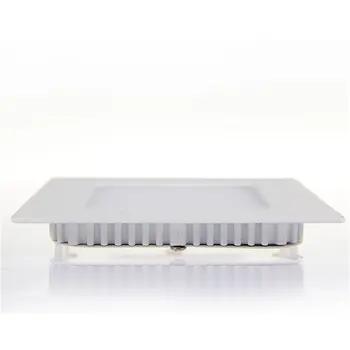 

12W Day White LED Recessed Downlight Square Flat Thin Ceiling Panel Light