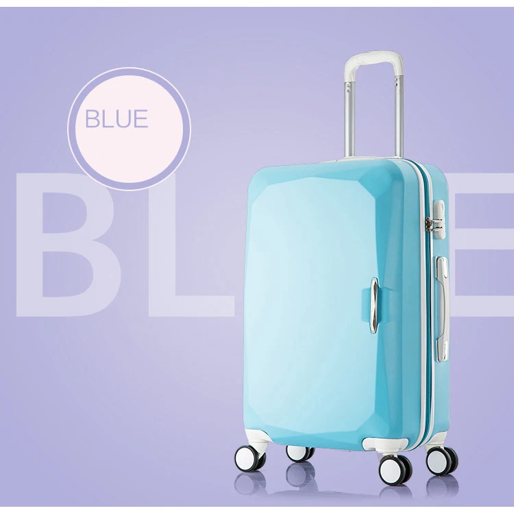 Fashion suitcase8 2" 22" 2" 26" дюймов, высокая емкость, чемодан на колёсиках, Спиннер для студентов, чехол на колесиках, для путешествий, Спиннер, костюм, чехол, посадочная коробка - Цвет: Fashion suitcase8