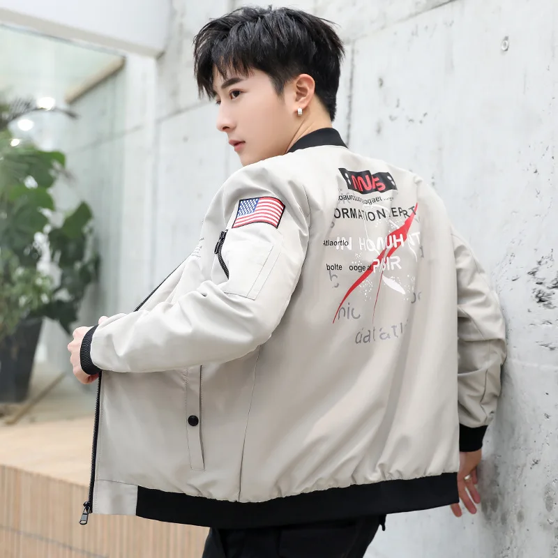 Новинка, стильная куртка пилота, мужская бейсбольная форма, Весенняя американская воздушная сила, популярный бренд, Мужское пальто, большой размер, мужская одежда