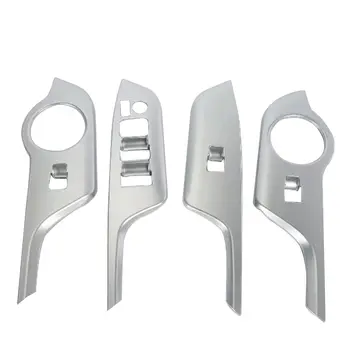 

4PCS Left and right handrails Door Handle Window Switch Button Lift Cover Trim for Toyota C-HR 2018
