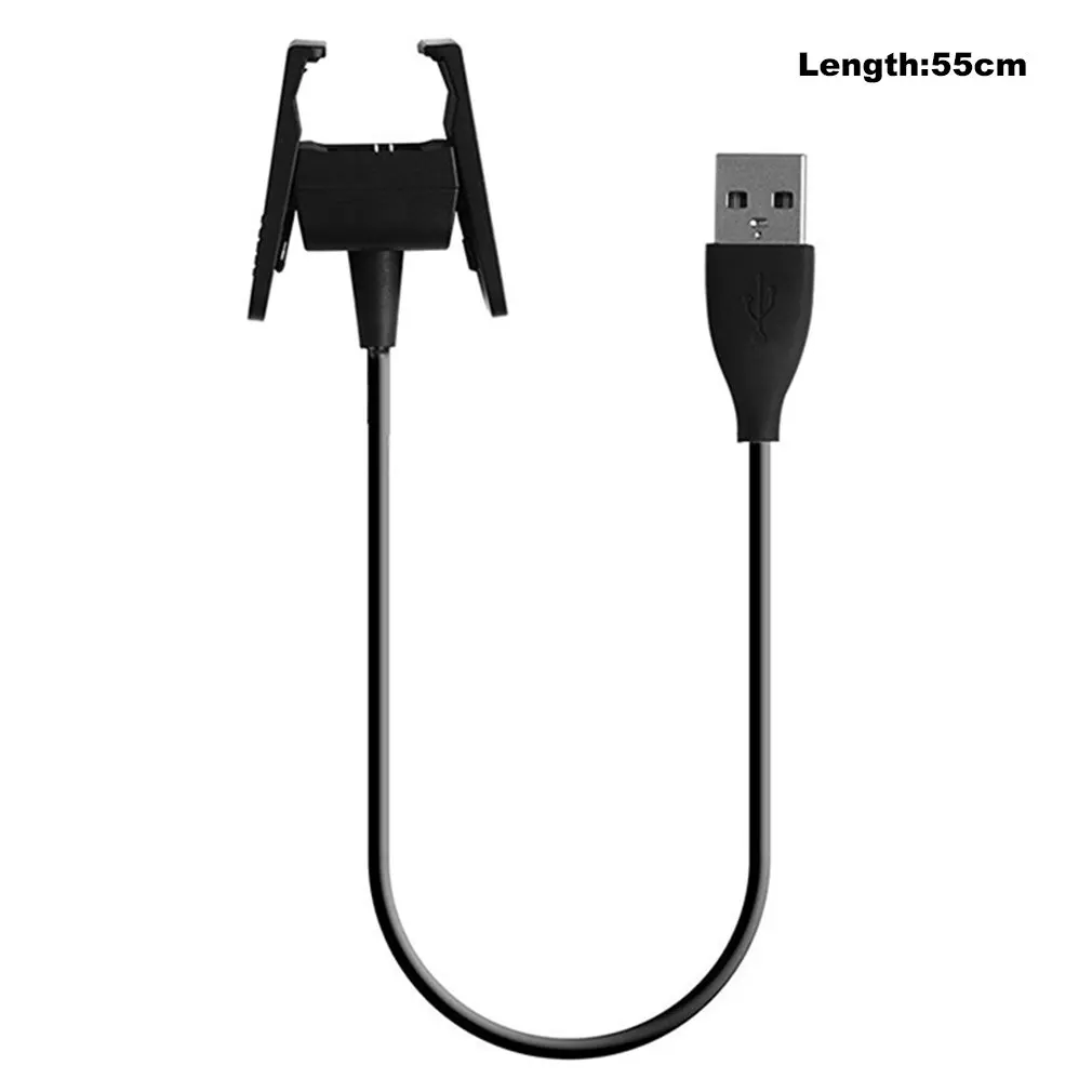 Черный usb-кабель для зарядного устройства, сменный usb-кабель для зарядного устройства, подходит для зарядки 2 браслетов