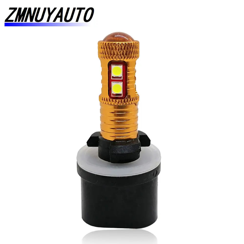 880 881 светодиодный ные Противотуманные фары H27 3030 9SMD белые 12 в 6000K Автомобильные