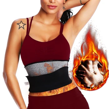 

Twinso Body Shaper Slim Waist Trainer Women Neoprene Sauna Belt Corset Modeling Strap Waist Cincher Shapewear S-6XL Sports Top