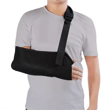 

Adjustable Breathable Shoulder Arm Sling Soft Durable Padded Shoulder Strap Lightweight Arm Brace Health Care Supports