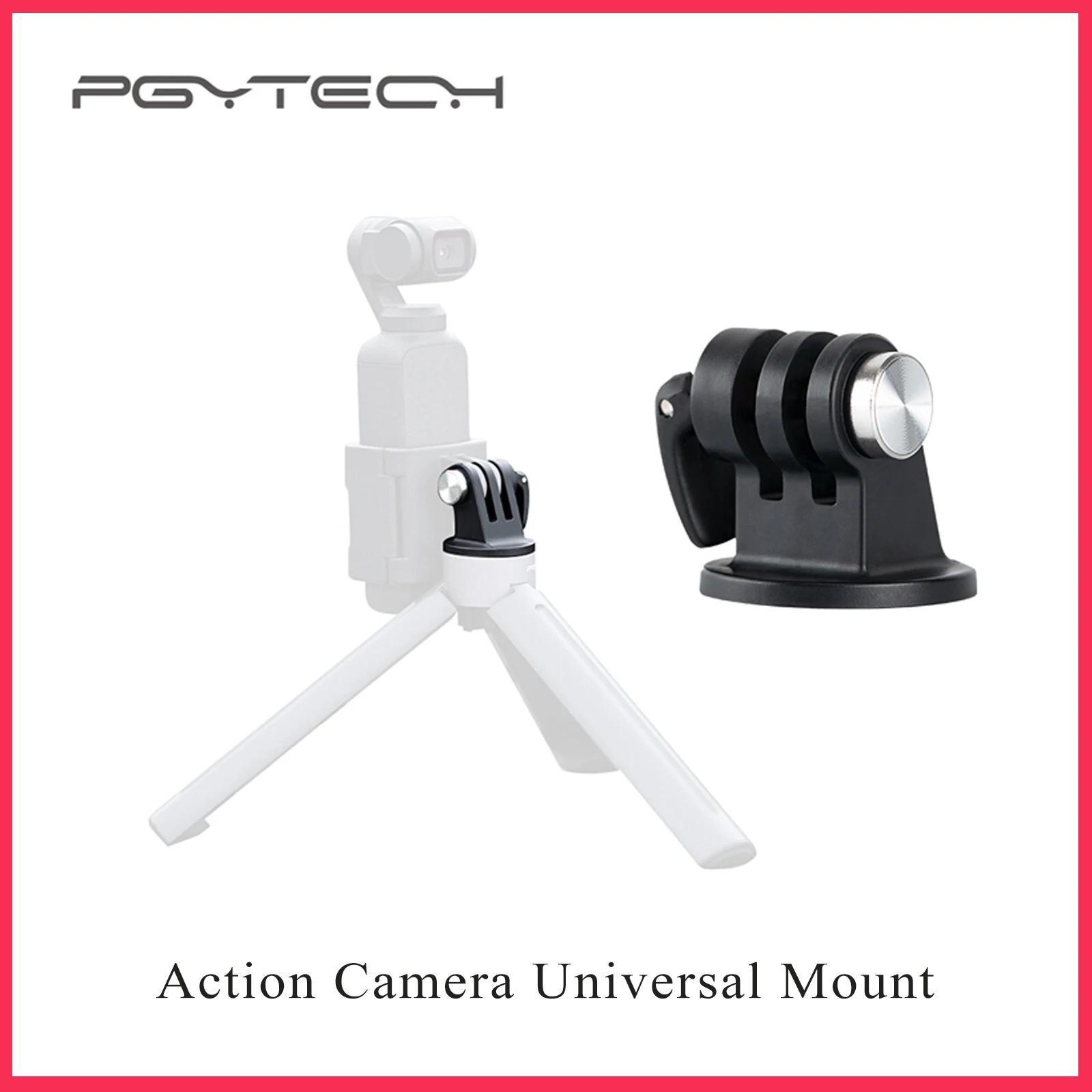 PGYTECH Action Camera Universal Mount to 1/4 GoPro4 5 6 7 Converter Head For DJI OSMO POCKET Accessories Selfie Stick Connector |