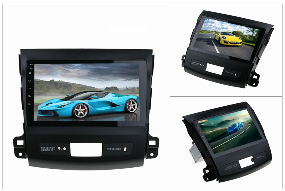 Cheap SINOSMART 4/8 core CPU, 2G RAM Android 8.1 Car GPS Navigation for Mitsubishi Outlander/Peugeot 4007/Citroen C-Crosser 11