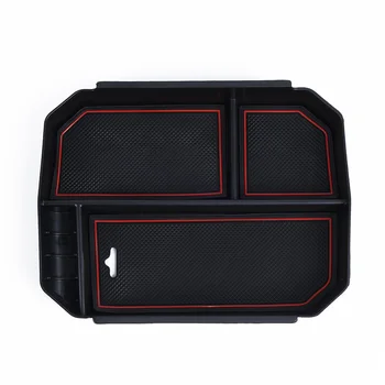 

Car Box Control Storage Plastic Black For Toyota Highlander 2016-2019 Auto Organizer Best Nice Latest