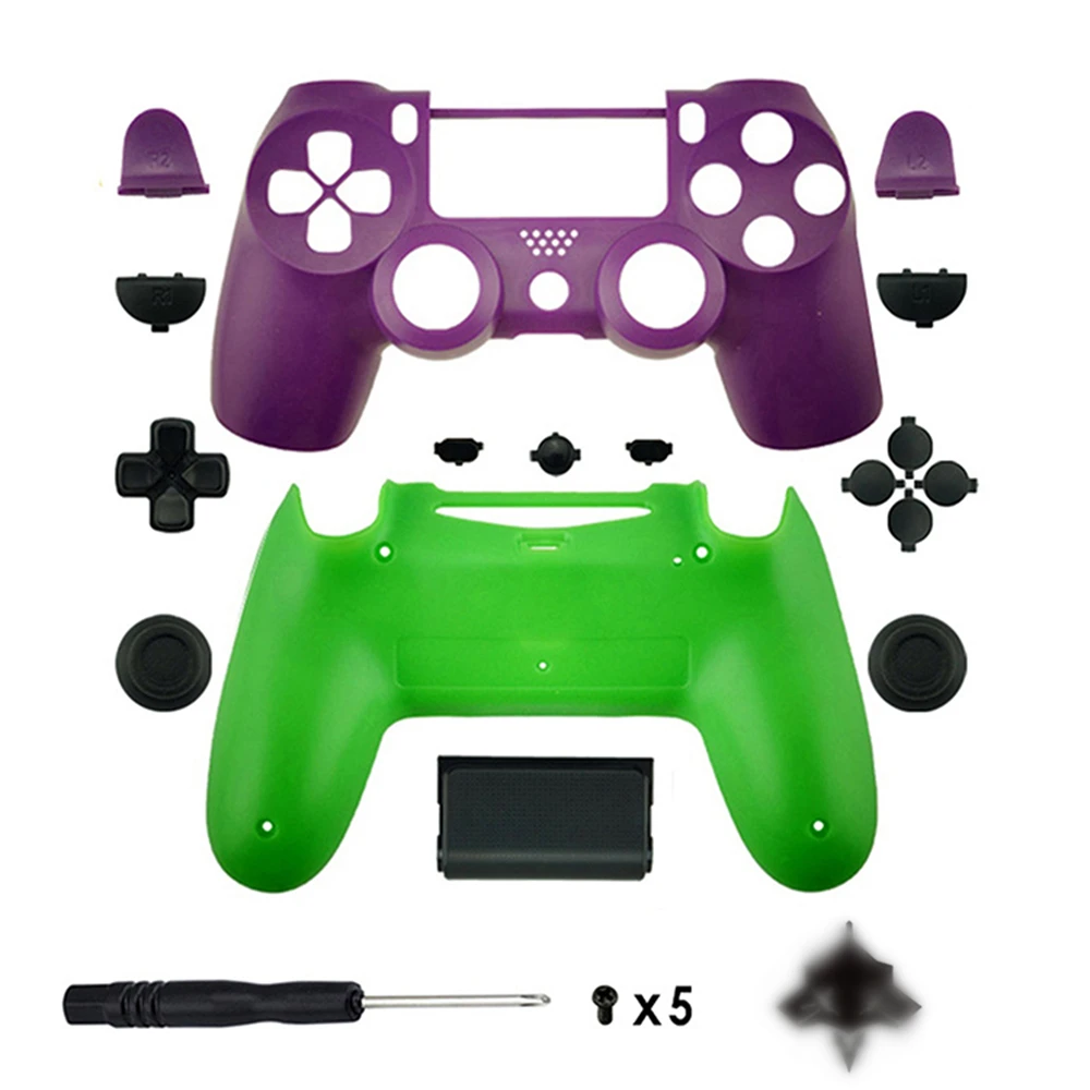 Colorful Game Controller Shell Case Anime Color Handle Case For Sony Ps4 Slim Jdm 040 Game Console Accessories Replacement Parts Accessories Aliexpress