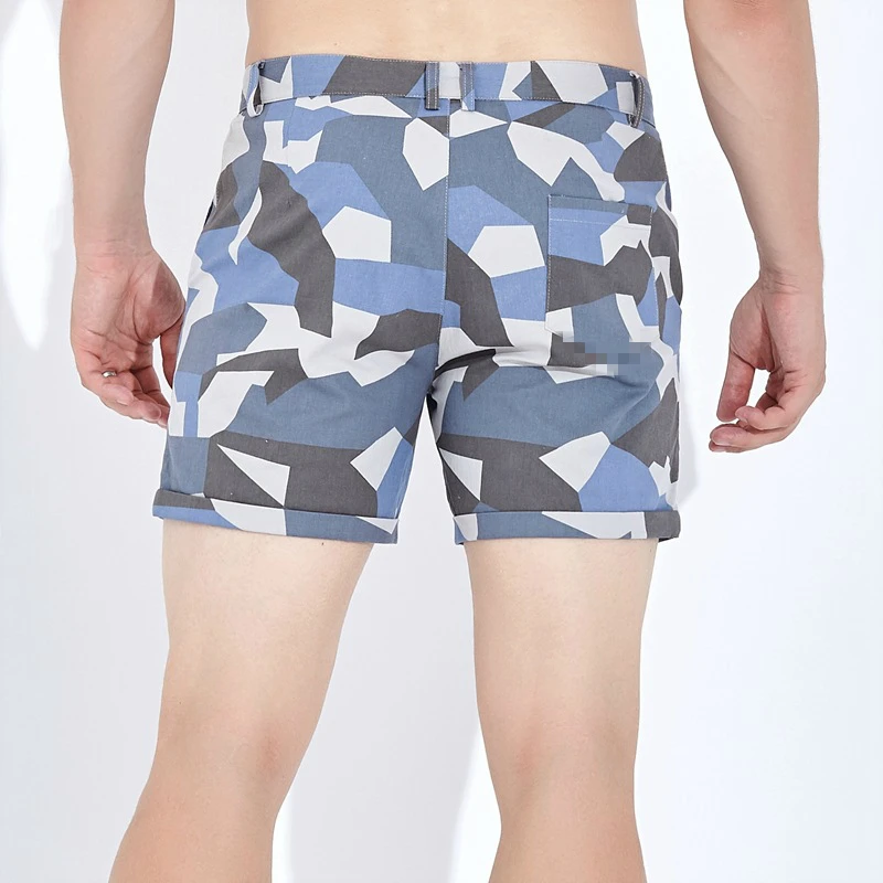 Summer Camouflage Shorts Male Military 