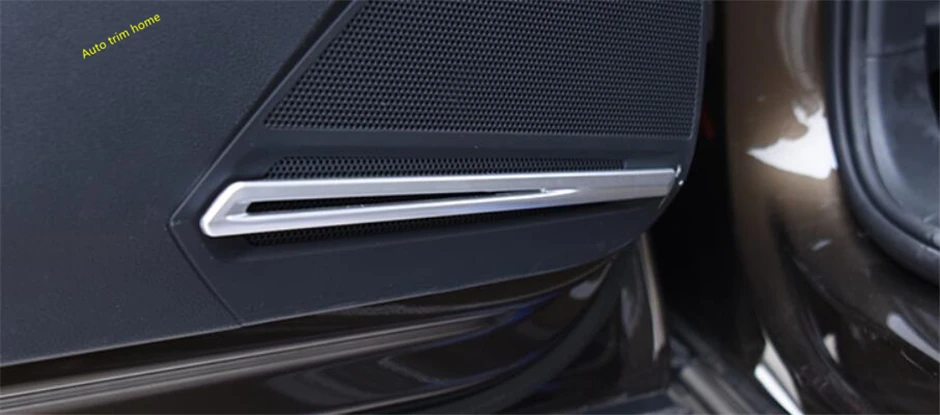 Lapetus Внутренняя дверь стереозвук Колонка аудио полосы крышка отделка Подходит для Volkswagen VW Tiguan MK2- обновление интерьера комплект