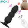 10 Speeds Wireless Remote Anal Dildo Male Prostate Massager Strong Sucker Unisex G-spot Stimulator Anus Penis Vibrator Sex Toys 1