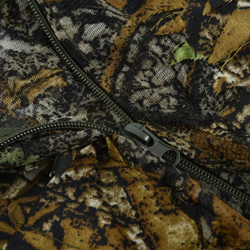 3D лист взрослых Ghillie костюм Лесной Камуфляж/Камуфляж Охота Олень сталинг в