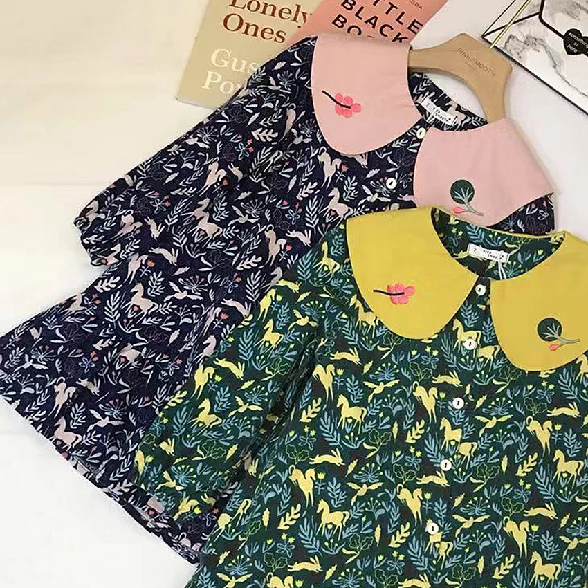 5P59H Fashion Bow Plaid Brand Princess Baby Girl Christmas Dress Fall Party Wedding Kid Dress For Girl Thanksgiving Baby Clothes