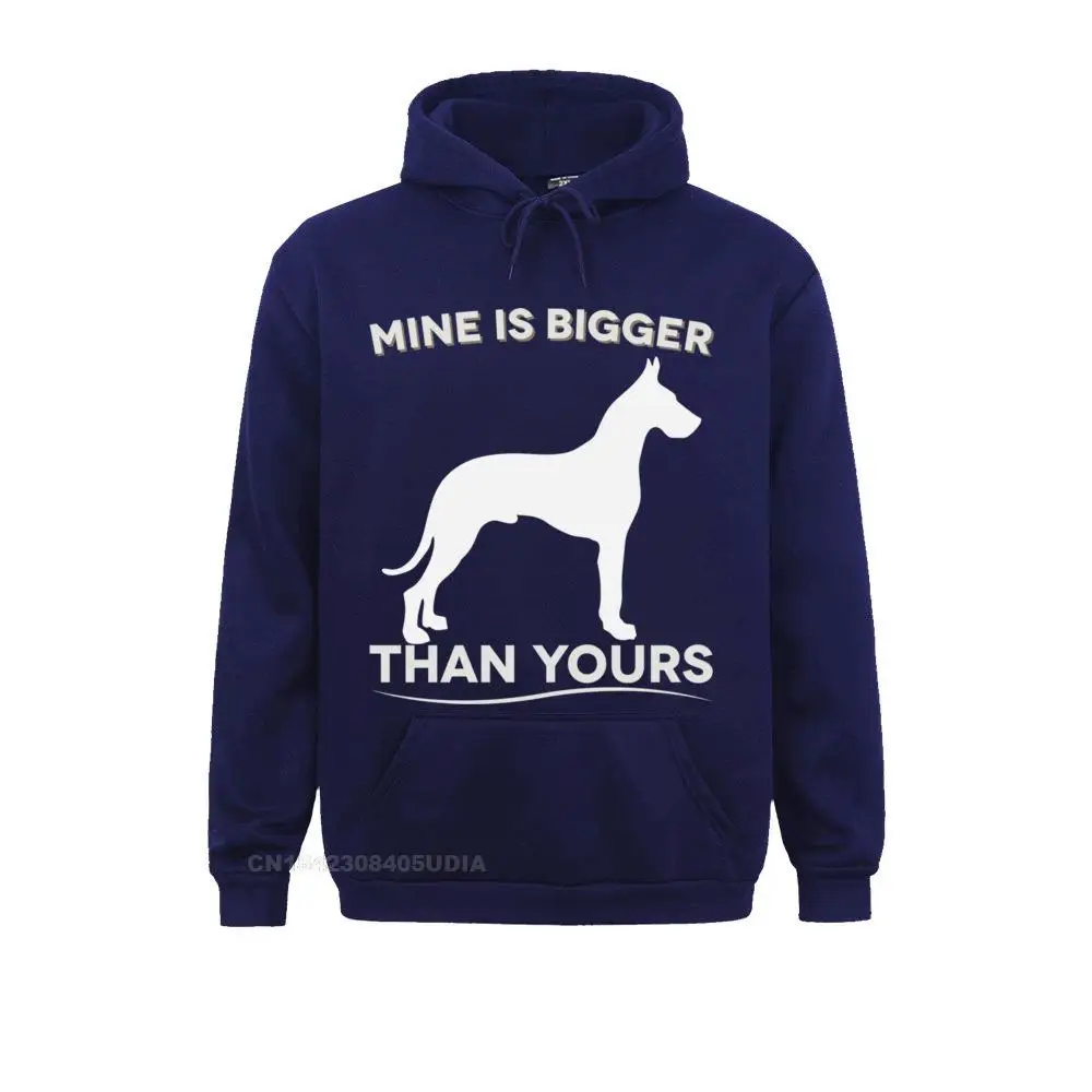 New Design Mine Is Bigger Than Yours Funny Great Dane Pullover Hoodie__B10381 Sweatshirts Men Hoodies Long Sleeve Summer/Autumn Hoods Mine Is Bigger Than Yours Funny Great Dane Pullover Hoodie__B10381navy