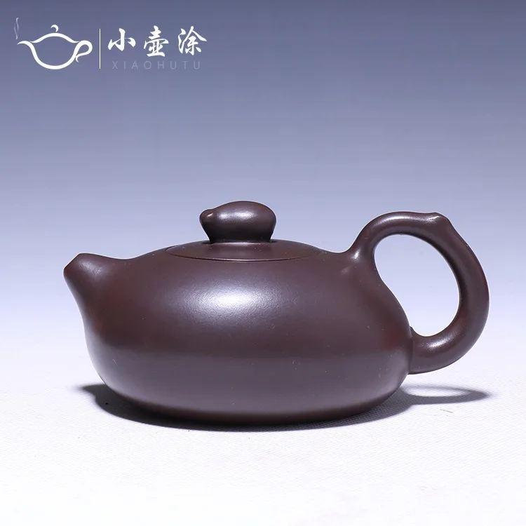 

are recommended Wang Hongjuan waist round pot of about 200 cc all hand a undertakes to old purple clay are recommended
