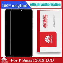 Huawei P Smart con pantalla táctil, 6,21" con marco, montaje de digitalizador LCD, 10, POT-LX1 L21 LX3, 2019
