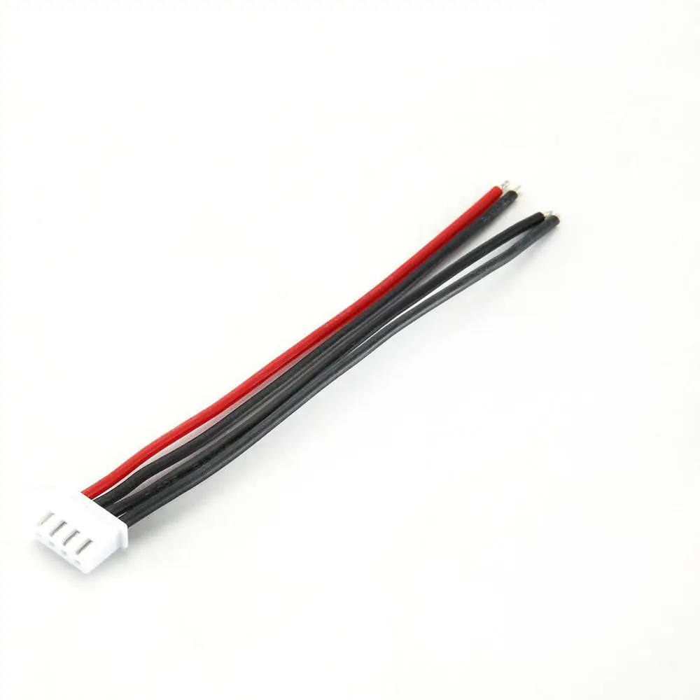 

5Pcs Silicone Soft Line 100Mm Rc Drone Lipo Battery Balance Charger 2S 3S 4S 5S 6S 22Awg Cable For Lipo Battery