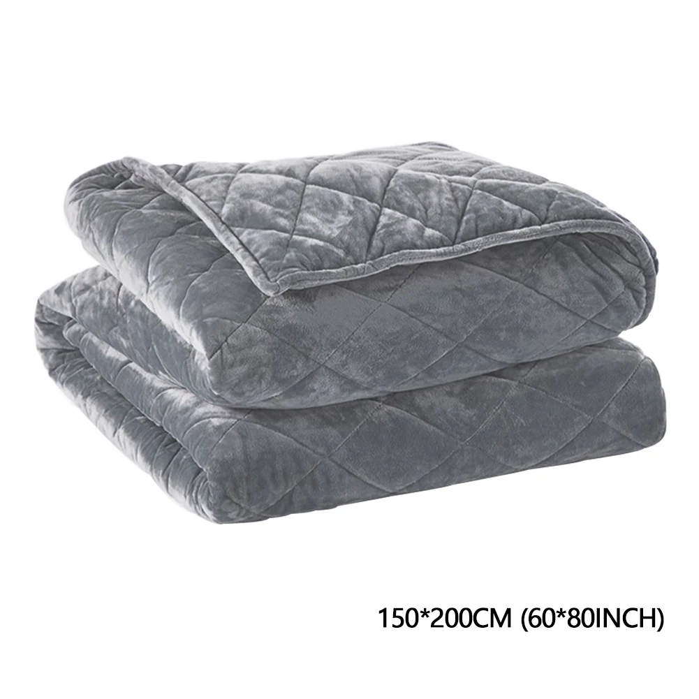Съемное одеяло Супермягкие воздухопроницаемые утяжеленное одеяло s и кидает одеяло для дивана стеганое покрывало для кровати кристально скрытая молния