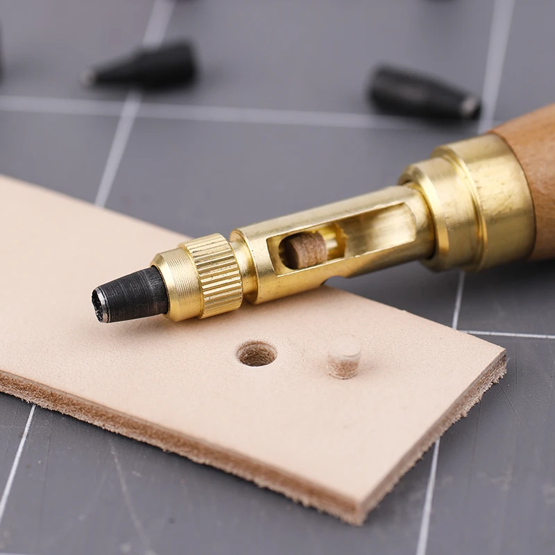 6 размер наконечник Сменный ремень перфоратор немой поворотный 1 5 4 мм кожаный