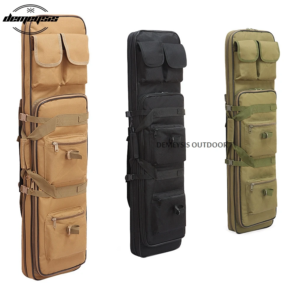 3 Size Military Hunting Gun Bag Airsoft Square Gun Bag Nylon Hunting Backpack Tactical Shotgun Bag Protection Gun Case Backpack