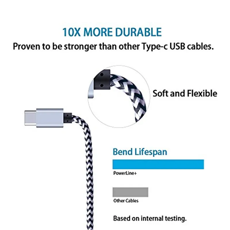 Кабель usb type C для Xiaomi Redmi Note 7 mi9 USB C кабель для samsung S9 провод для быстрого заряда USB-C шнур для зарядки мобильного телефона