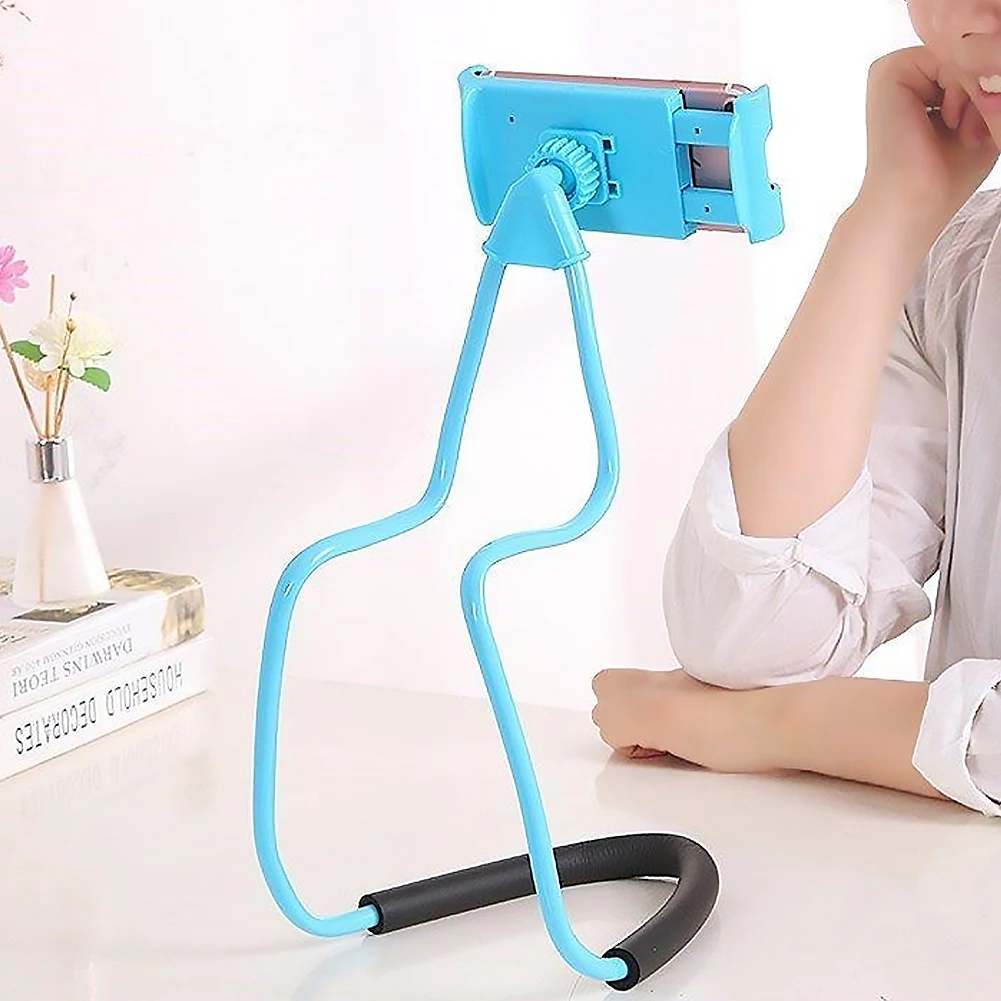 Phone Holder Neck Set Smartphone Tablet Mount Flexible Lazy Stand Mobile Portable Supplies for Bed Table Car | Мобильные телефоны и