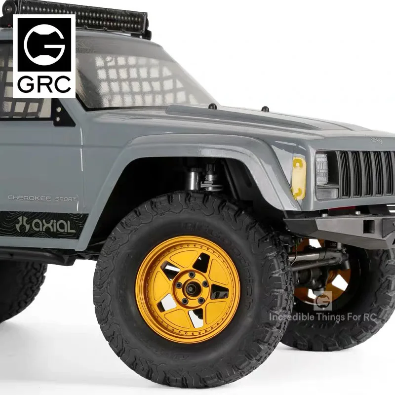 4 шт. ЧПУ Алюминиевый сплав 2 дюйма Beadlock диски обода для/10 Rc Гусеничный автомобиль