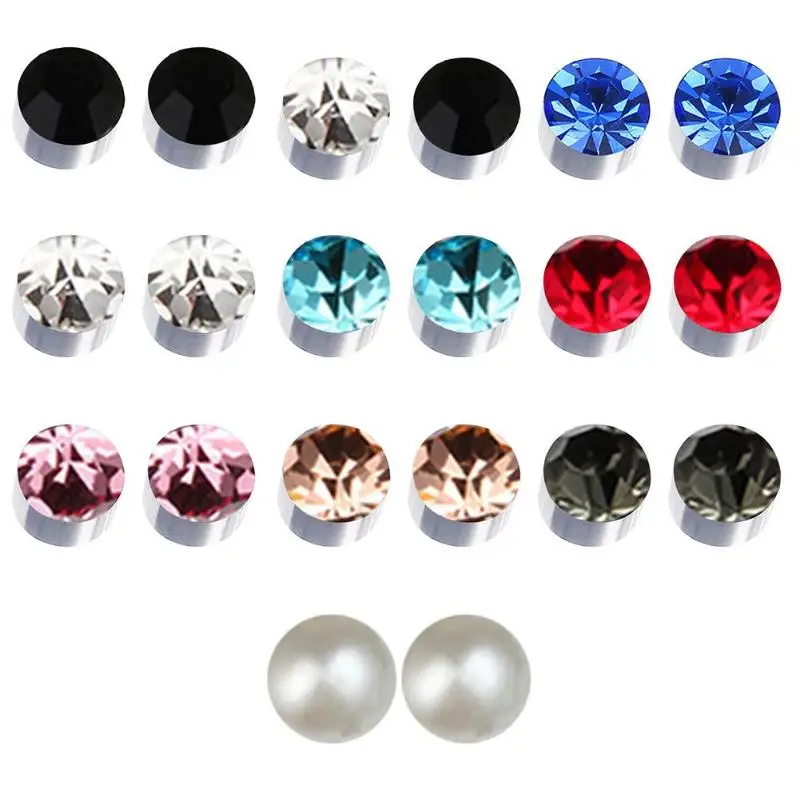 1 Pair Magnetic Slimming Earrings Lose Weight Body Relaxation Massage Slim Ear Studs Patch Health Jewelry