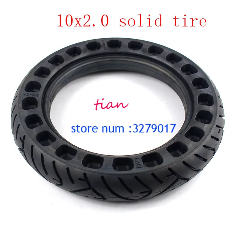 2 шт. 10x2,0 соты soild колеса шины твердые шины diy для 10x2/2,125/2,25 10x2,50 колеса электрический скутер Lightning