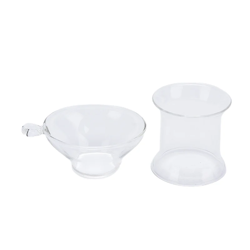 China Traditional KungFu Tea Steepers Cup Heat-resistant glass Tea Strainer With Handle Filter for Loose Leaf Infuser tea infuser tea strainer tea filter