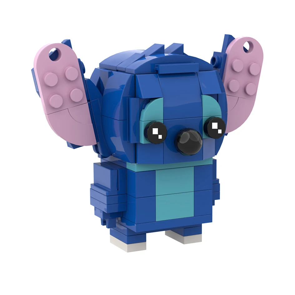 Новое поступление DIY MOC Милая мультяшная пластиковая игрушка для строительства голубая стежка с аукциона фигурки brickheadz для детей игрушки подарки
