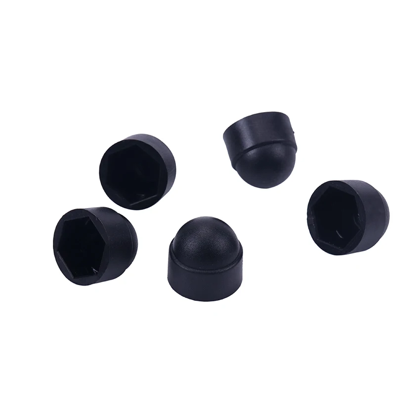 20PCS M8 M10 Bolt Nut Dome Protection Caps Covers Exposed Protect Against Weathering Hexagon Plastic Nuts Caps