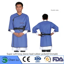 Подлинная гамма-луч рентгеновский защитный супер мягкий пальто интервенционная хирургическая радиологическая защита 0,5 mmpb Бессвинцовая одежда